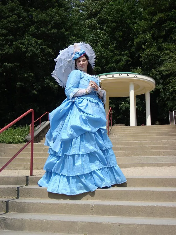 Blue Sky gown