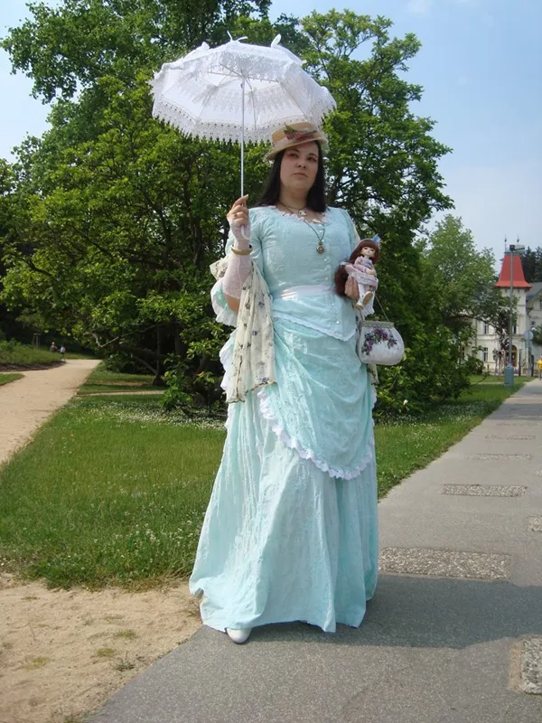 Summer mint dress